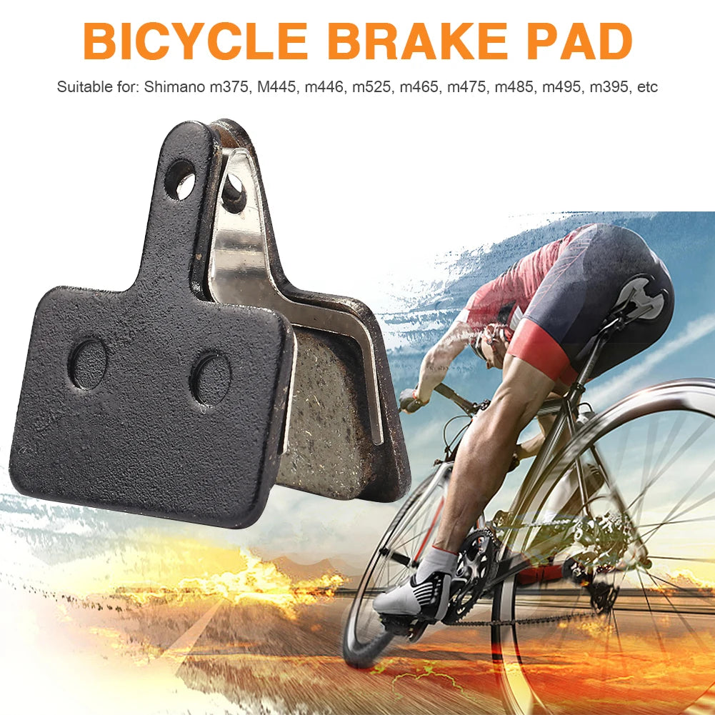 1Pairs Resin Semi-Metallic Bicycle Brake Pads
