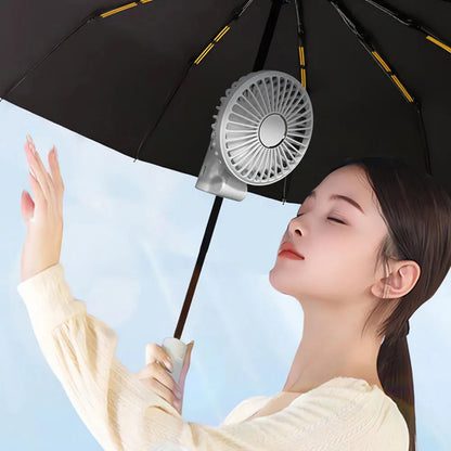 Umbrellas Handheld Foldable USB Rechargeable Desk Fan | 1200mAh