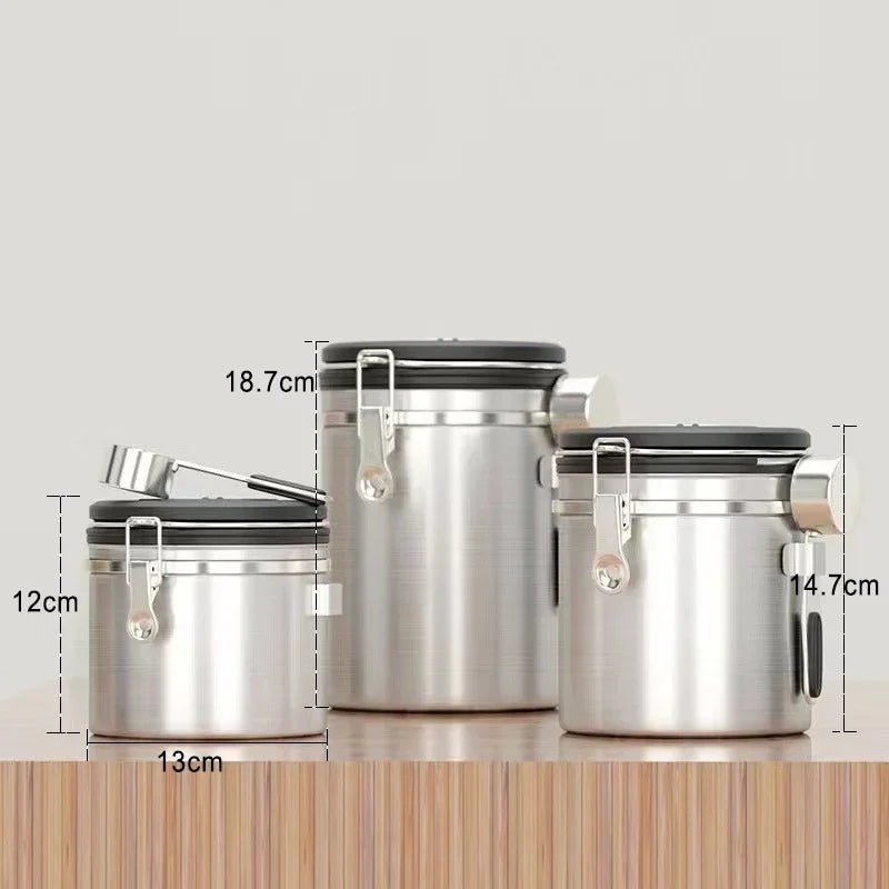 Large Capacity Coffee Beans Vacuum Storage Container