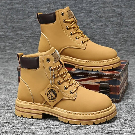 Waterproof Leather Boots for Men