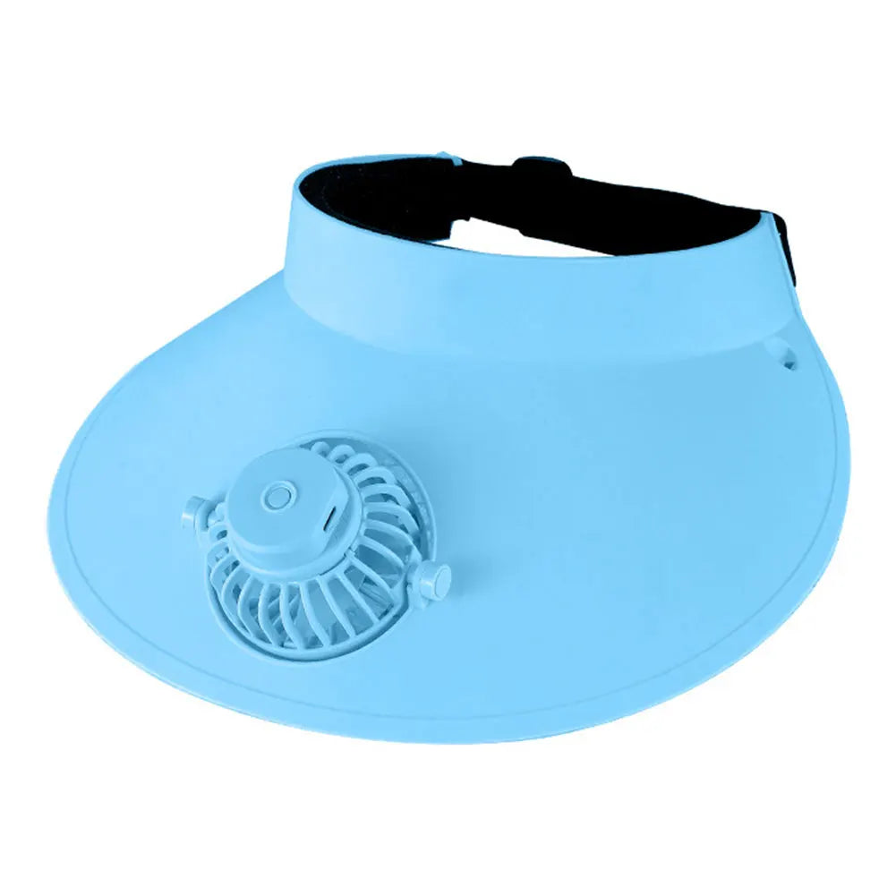 Breathable Cooling Fan Hat for Sun Protection