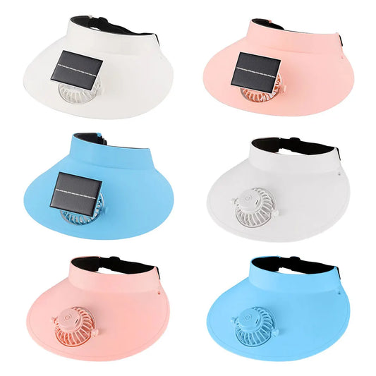 Breathable Cooling Fan Hat for Sun Protection