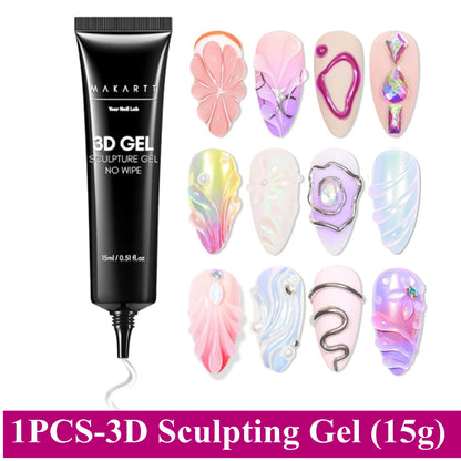 Make art 3D Gel - Nail Sculpting Gel Nail Glue 15g
