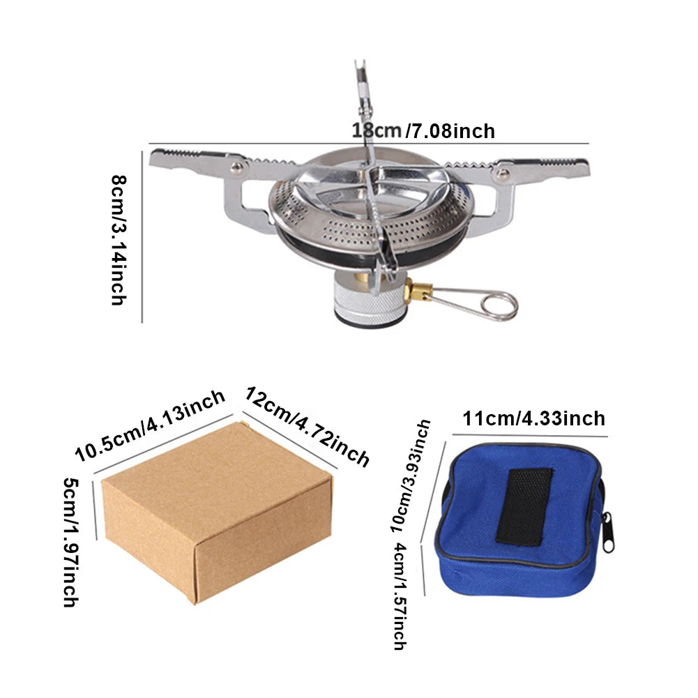 3-1pcs Outdoor Camping Gas Stove |  BBQ Gas Stove