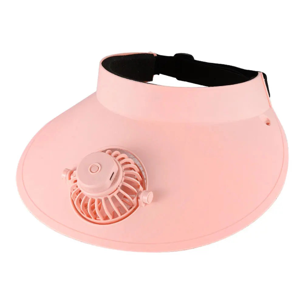 Breathable Cooling Fan Hat for Sun Protection