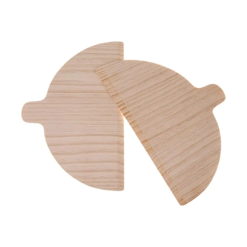 2-pcs Wooden Portable Pizza Pan