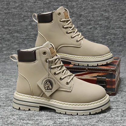 Waterproof Leather Boots for Men