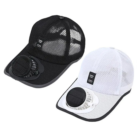 Summer Solar Charging Fan Hat For Men And Women