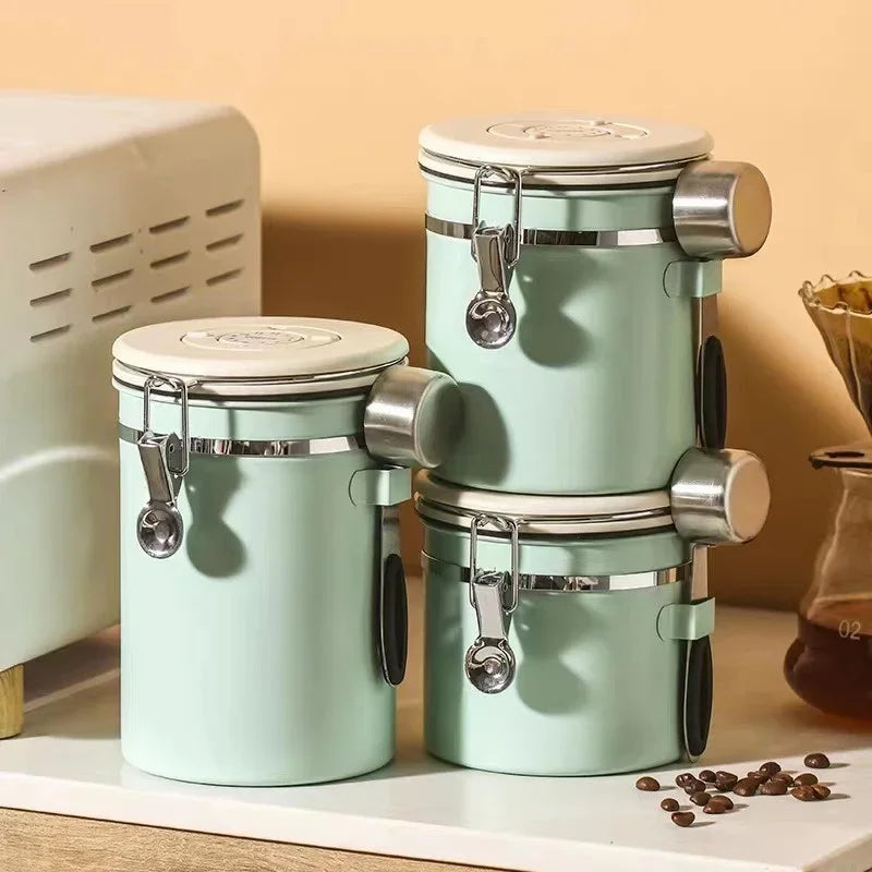 Large Capacity Coffee Beans Vacuum Storage Container