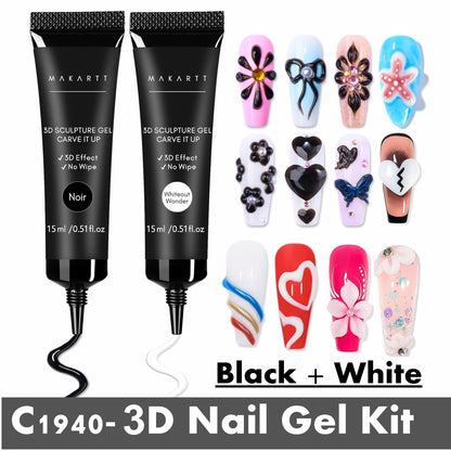 Make art 3D Gel - Nail Sculpting Gel Nail Glue 15g