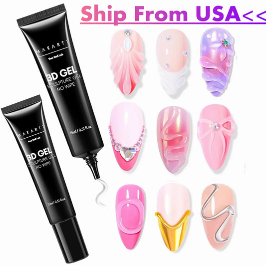 Make art 3D Gel - Nail Sculpting Gel Nail Glue 15g