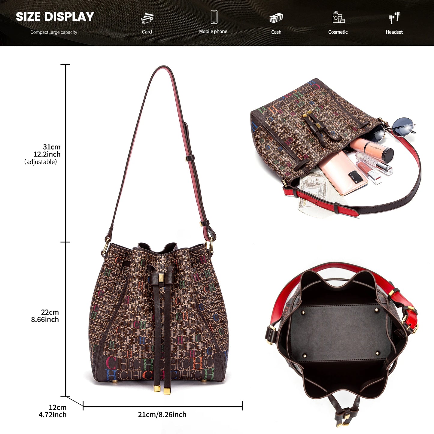 Crossbody Large Capacity High Quality Handbags