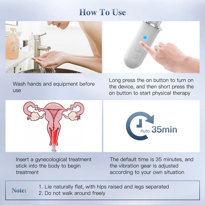 Red Light Therapy Device for Vaginitis Female
