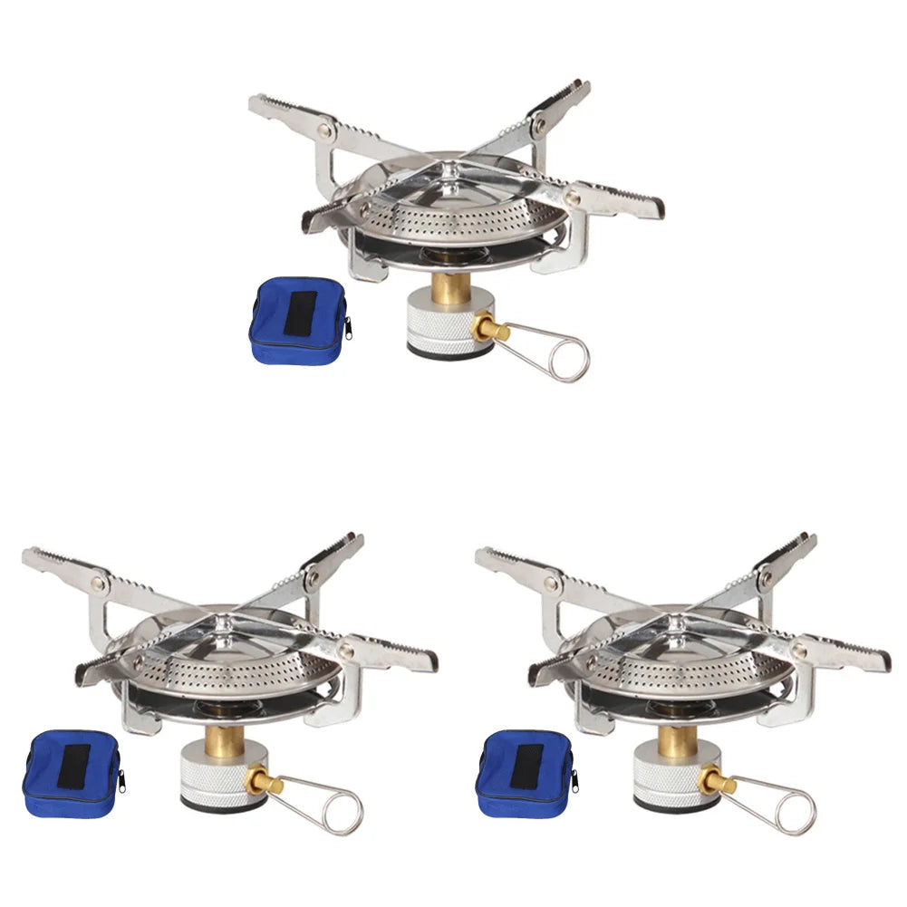 3-1pcs Outdoor Camping Gas Stove |  BBQ Gas Stove