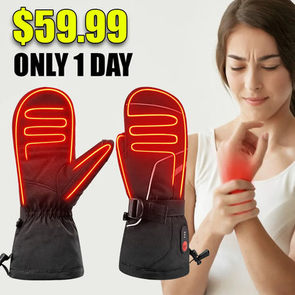 Rechargeable  Snow Deer Electric Heating Glove for Men & Women