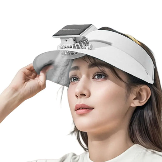 Breathable Cooling Fan Hat for Sun Protection