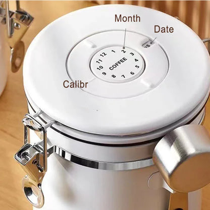 Large Capacity Coffee Beans Vacuum Storage Container