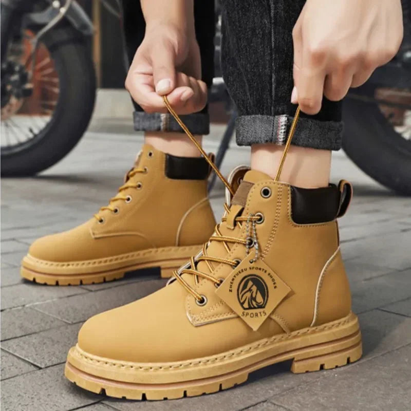 Waterproof Leather Boots for Men