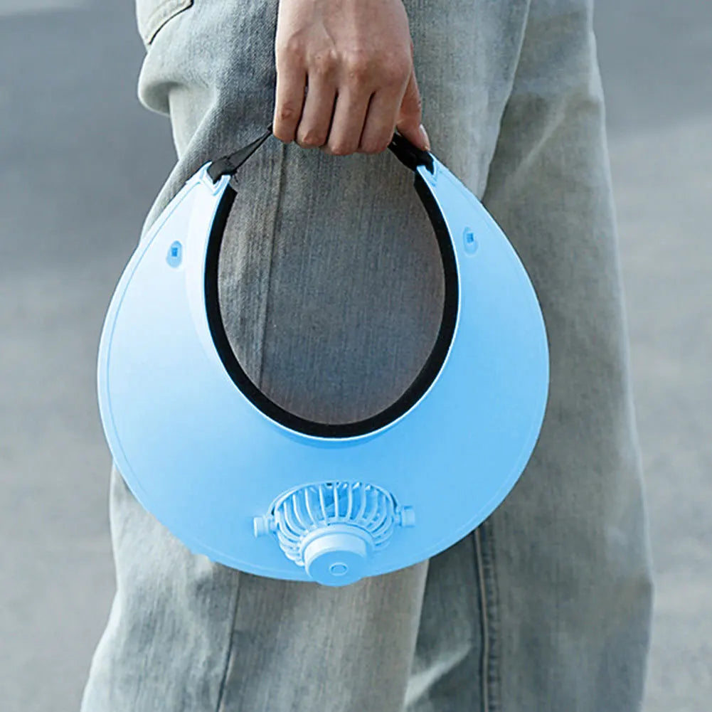 Breathable Cooling Fan Hat for Sun Protection