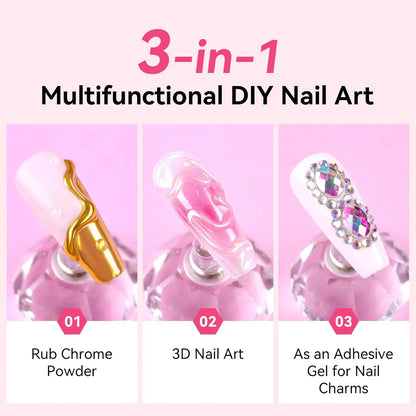 Make art 3D Gel - Nail Sculpting Gel Nail Glue 15g
