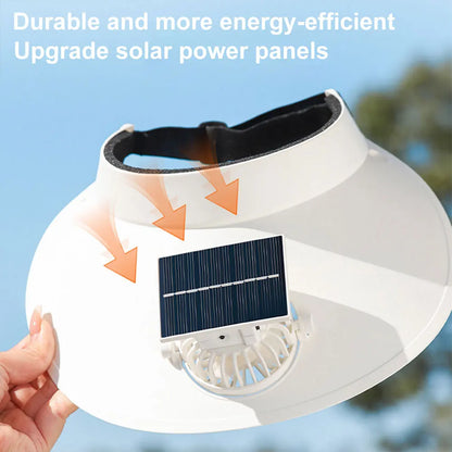 Breathable Cooling Fan Hat for Sun Protection