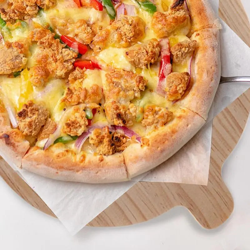 2-pcs Wooden Portable Pizza Pan